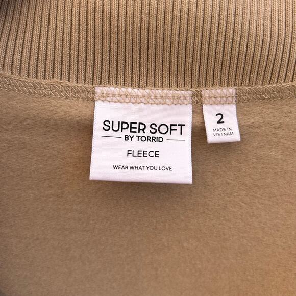 Torrid V-Neck Pullover Sweatshirt Size 2 (2X) - Picture 5 of 7